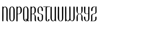 Fangogh Regular Font UPPERCASE