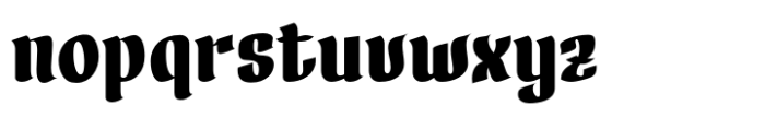 Fanhen Font LOWERCASE