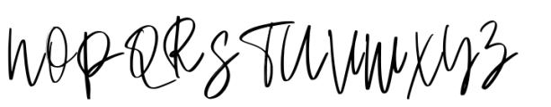 Fanidess Signature Brush Font UPPERCASE