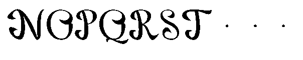 Fanila cokelate Font UPPERCASE