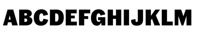 Fann Grotesque Pro Black Font UPPERCASE
