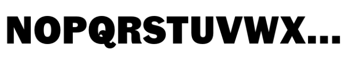 Fann Grotesque Pro Black Font UPPERCASE