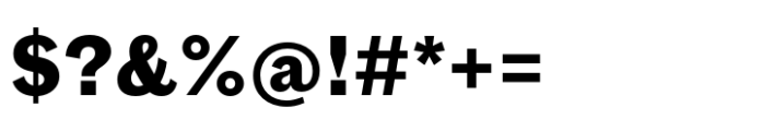 Fann Grotesque Pro Bold Font OTHER CHARS
