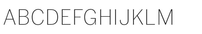 Fann Grotesque Pro ExtraLight Font UPPERCASE