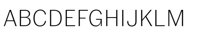 Fann Grotesque Pro Light Font UPPERCASE