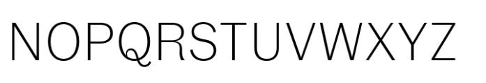 Fann Grotesque Pro Light Font UPPERCASE