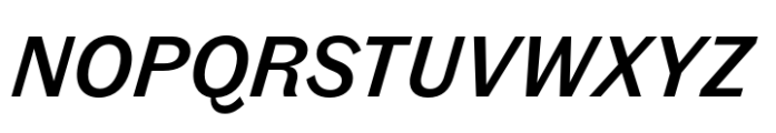 Fann Grotesque Pro Medium Italic Font UPPERCASE