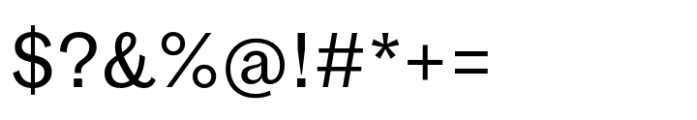 Fann Grotesque Pro Regular Font OTHER CHARS
