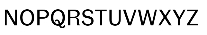 Fann Grotesque Pro Regular Font UPPERCASE