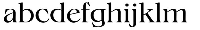 Fansan Light Font LOWERCASE