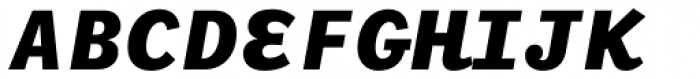 Fantabular Sans MVB Bold Italic Font UPPERCASE