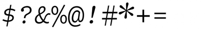 Fantabular Sans MVB Italic Font OTHER CHARS