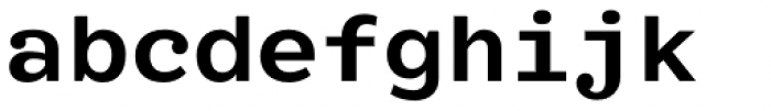 Fantabular Sans MVB Medium Font LOWERCASE