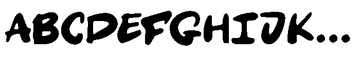 Fantasy Garden Font UPPERCASE