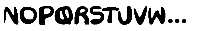 Fantasy Garden Font UPPERCASE