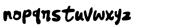 Fantasy Garden Font LOWERCASE