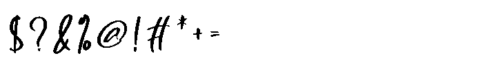 Fantera Sistem Font OTHER CHARS
