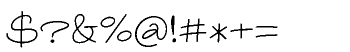 Fantine Font OTHER CHARS