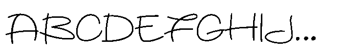 Fantine Font UPPERCASE