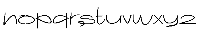 Fantine Font LOWERCASE