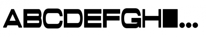 Far Fetch Extended Font UPPERCASE