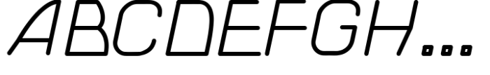 Far Space AT Bold Oblique Font UPPERCASE