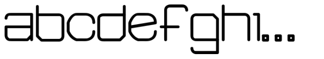 Far Space AT Bold Font LOWERCASE