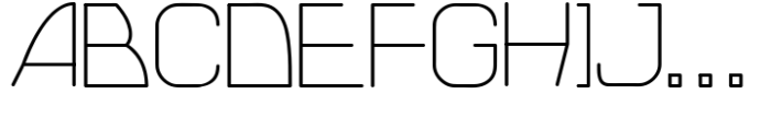 Far Space AT Regular Font UPPERCASE