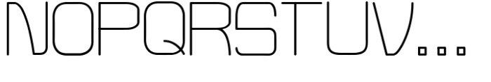 Far Space AT Regular Font UPPERCASE