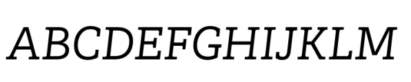 Faraon Regular Italic Font UPPERCASE