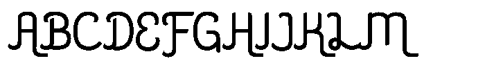 Fardhana Font UPPERCASE