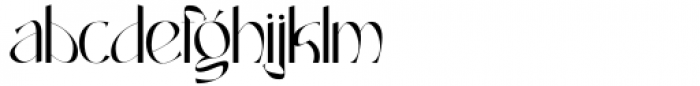 Farench Regular Font LOWERCASE