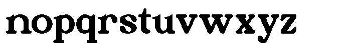 Fareza Regular Font LOWERCASE