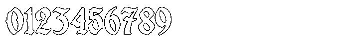 Fargus Outline Font OTHER CHARS