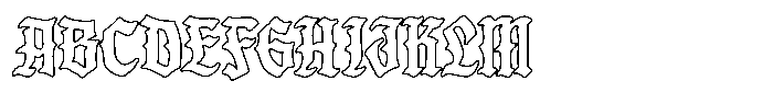 Fargus Outline FONT