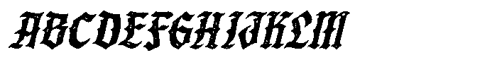 Fargus Stamp Slanted FONT