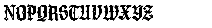 Fargus Stamp Font UPPERCASE