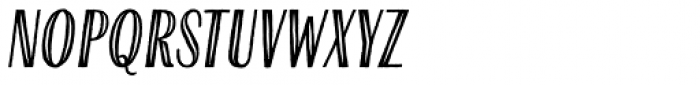 Farmhand Sans Inline Italic Font LOWERCASE