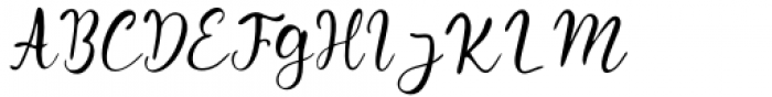 Farmhause Script Regular Font UPPERCASE