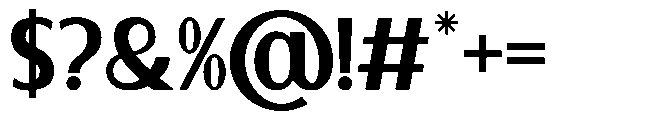 Farmilo Regular Font OTHER CHARS