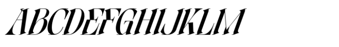 Faroks Italic Font UPPERCASE