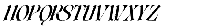 Faroks Italic Font UPPERCASE