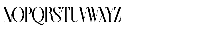 Farqey Denours Font LOWERCASE