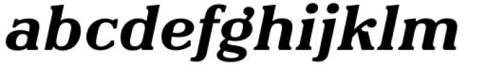 Farthing Bold Italic Font LOWERCASE