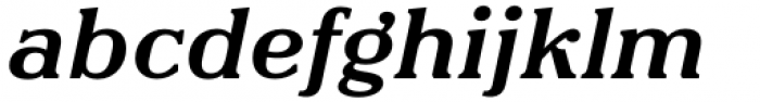 Farthing Medium Italic Font LOWERCASE