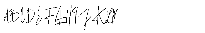 Farthing Signature Font UPPERCASE