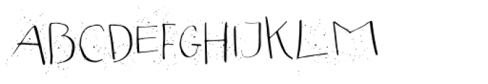 Fartitudo Inky Font LOWERCASE