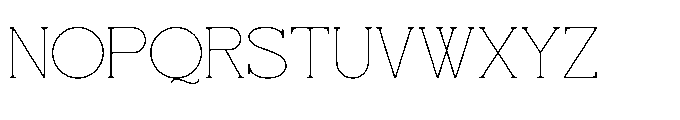 Farway Journal Regular Font UPPERCASE