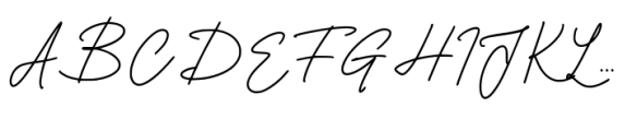 Fasebia Signature Font UPPERCASE