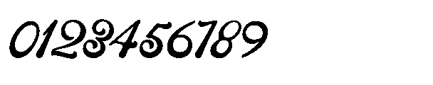 Fashion California Script Regular Font OTHER CHARS